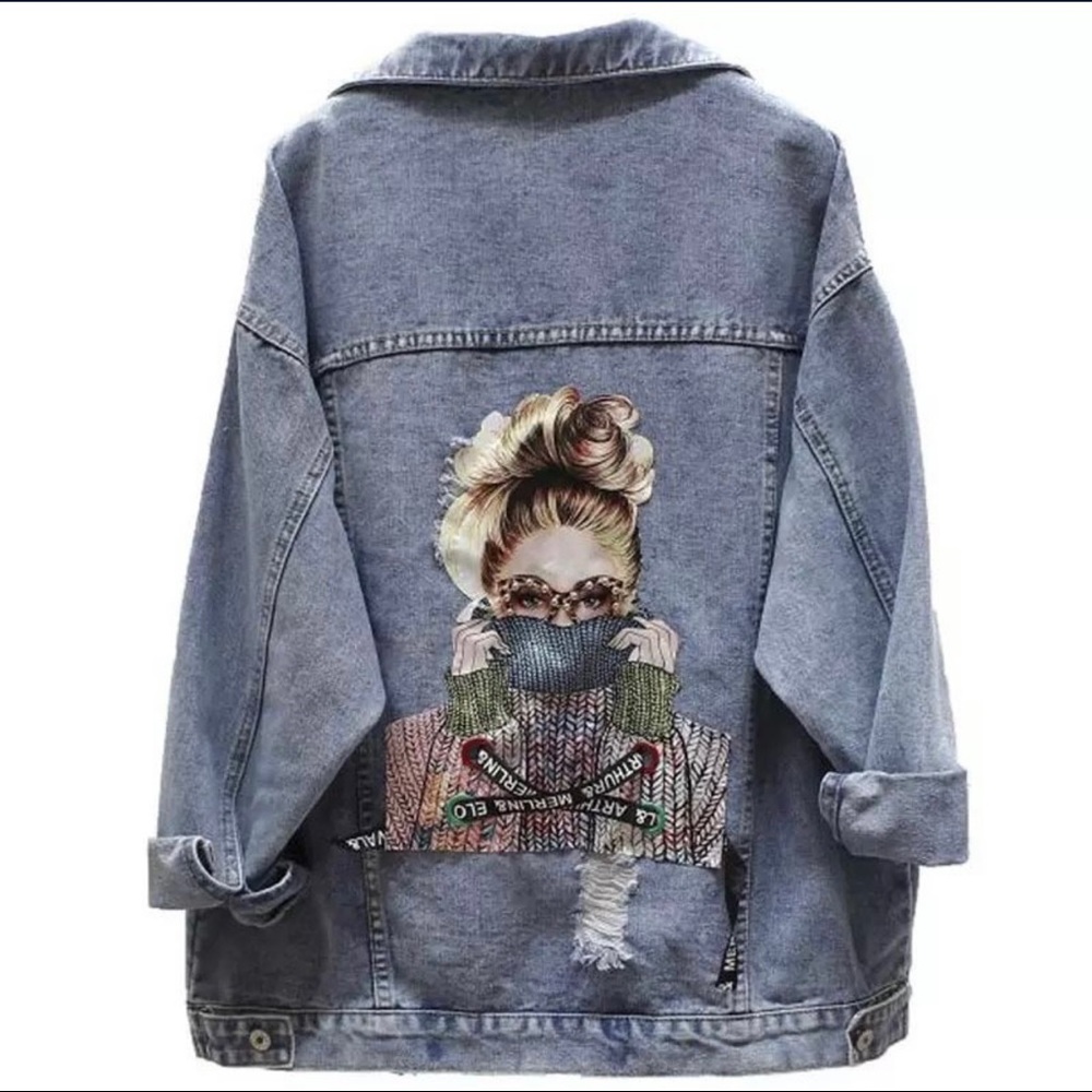 Jeans Chick Jacket Embroidered